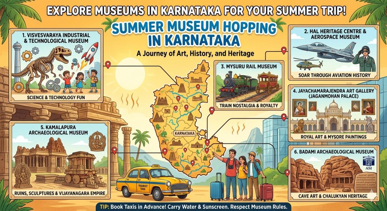 Museums in Karnataka for Summer Trip - New Mangalore Cabs